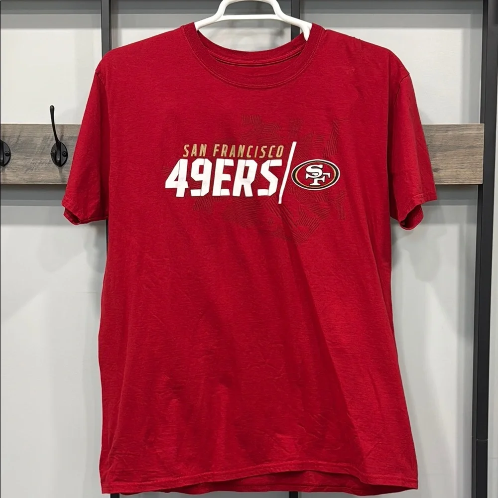Majestic Red 49ers Short Sleeve Tee - Picture 10 of 12